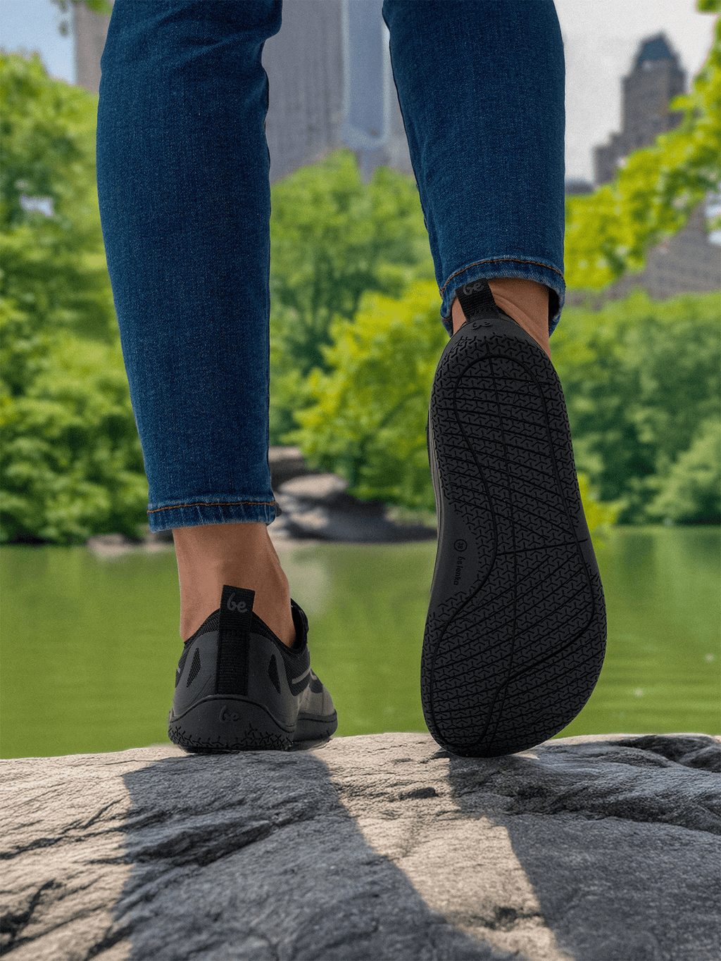 Barefoot Sneakers Be Lenka Velocity - All Black - Barefoot Shoe Store
