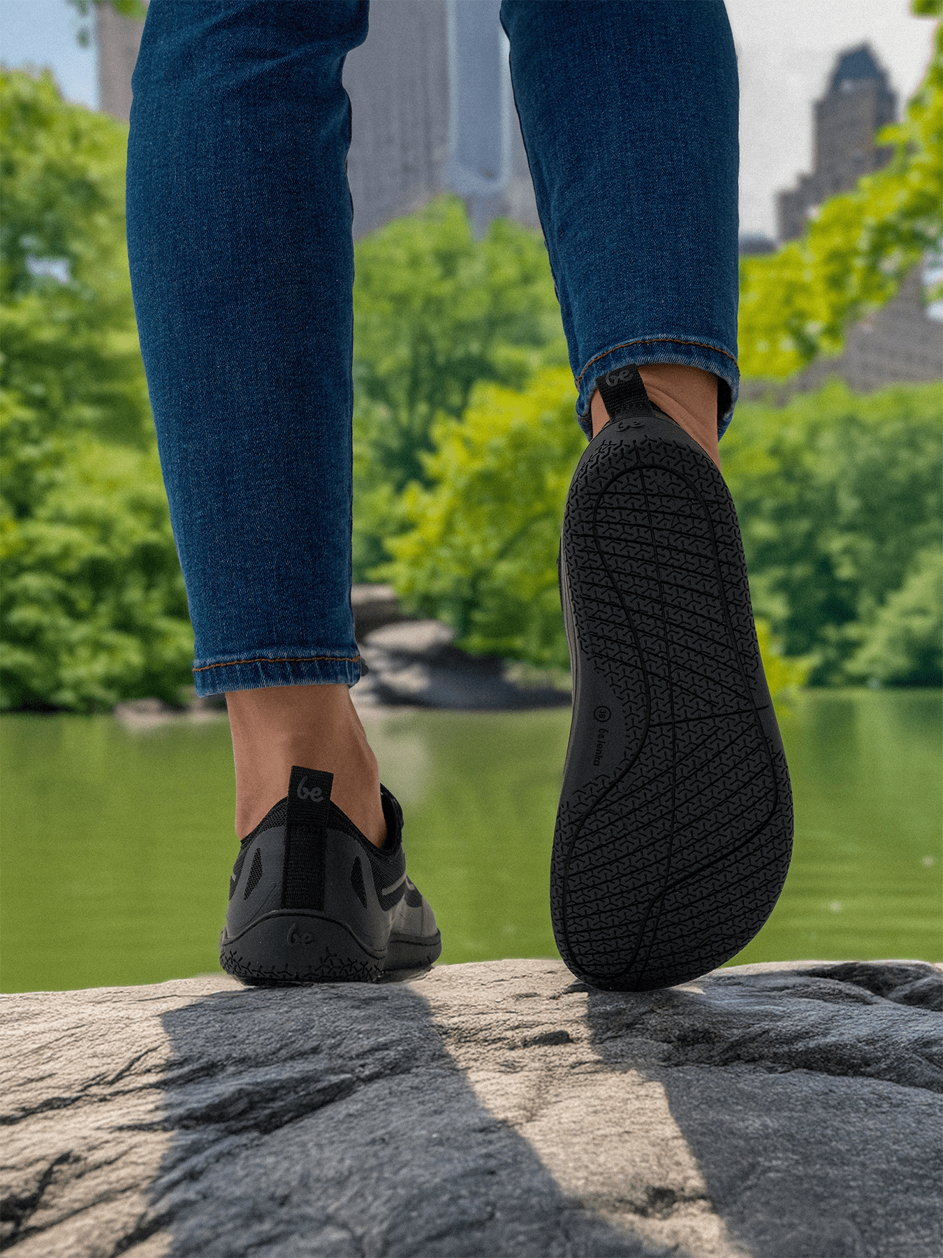 Barefoot Sneakers Be Lenka Velocity - All Black - Barefoot Shoe Store