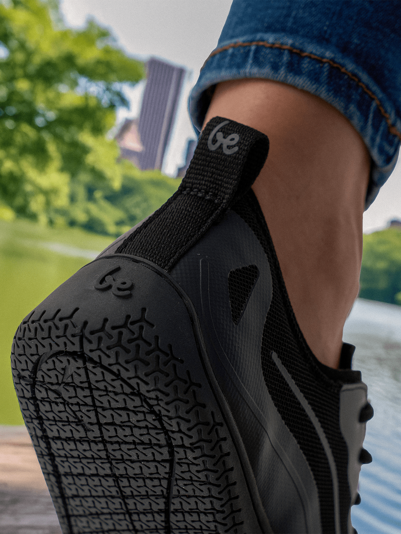 Barefoot Sneakers Be Lenka Velocity - All Black - Barefoot Shoe Store