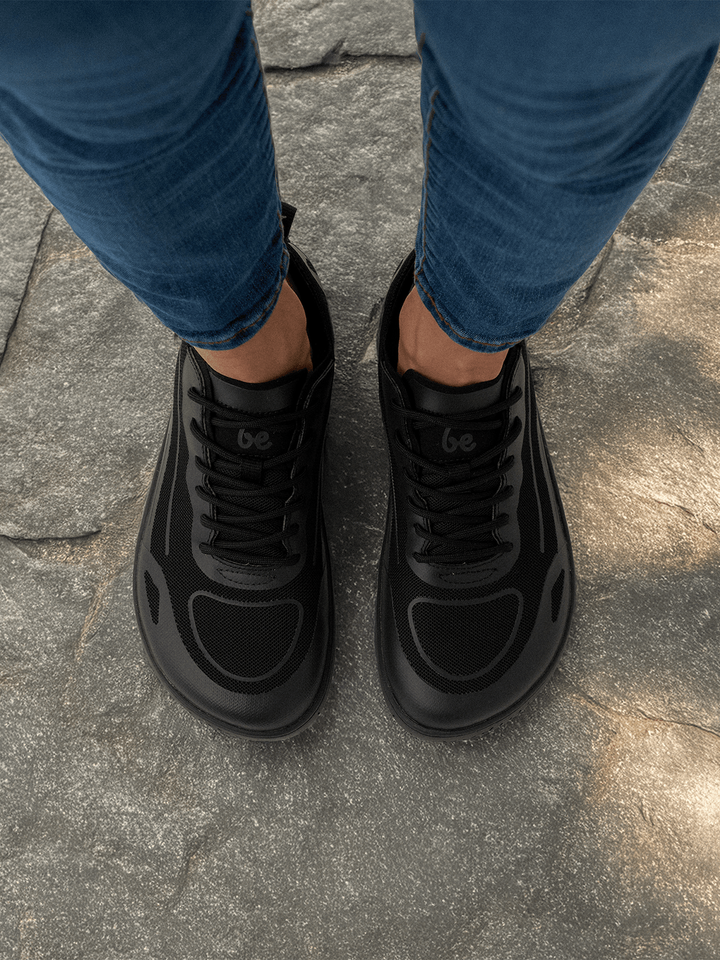 Barefoot Sneakers Be Lenka Velocity - All Black - Barefoot Shoe Store