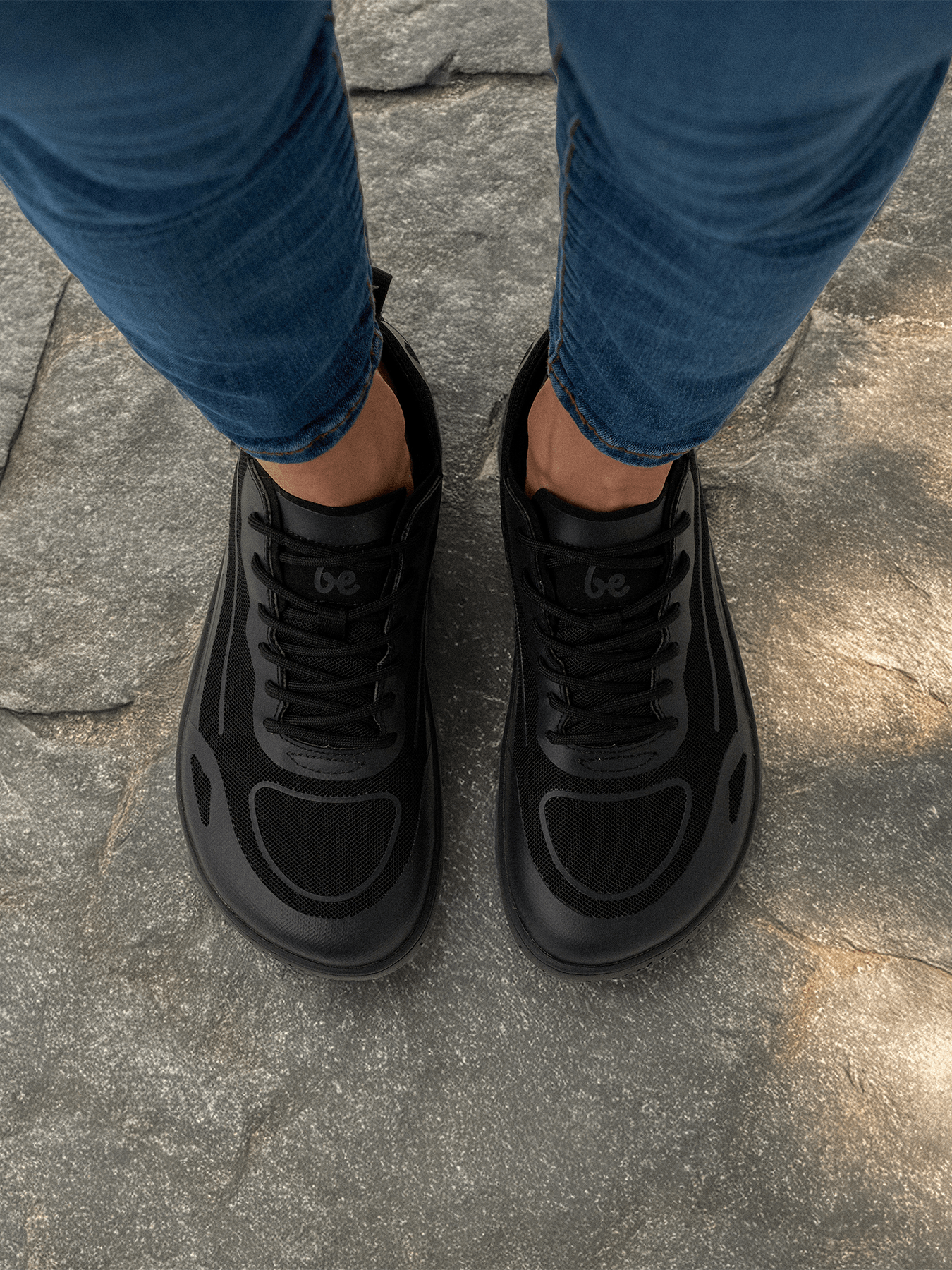 Barefoot Sneakers Be Lenka Velocity - All Black - Barefoot Shoe Store