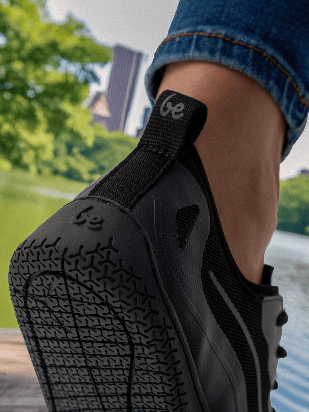 Barefoot Sneakers Be Lenka Velocity - All Black - Barefoot Shoe Store