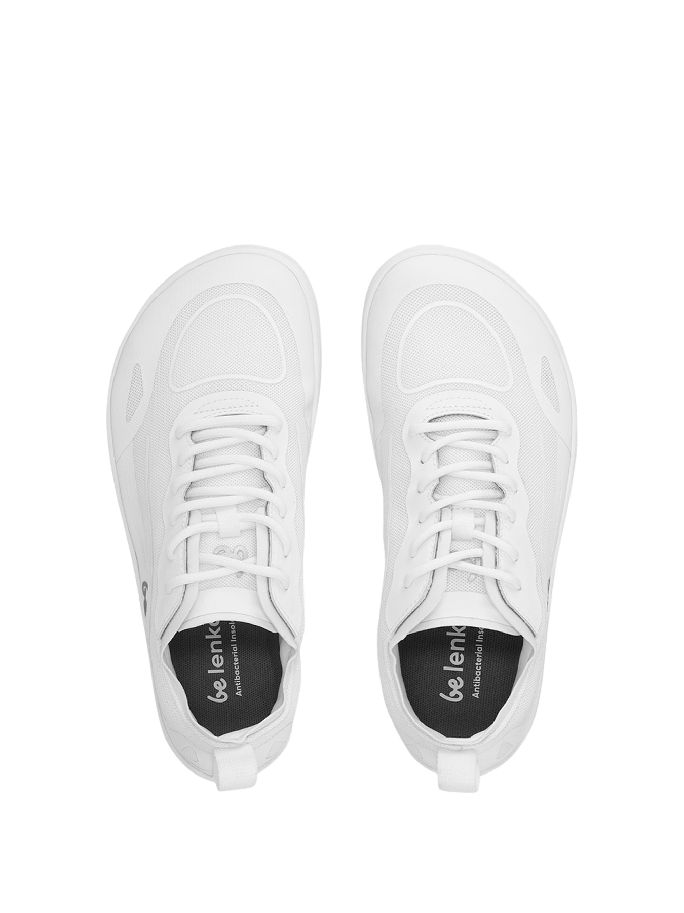 Barefoot Sneakers Be Lenka Velocity - All White - Barefoot Shoe Store
