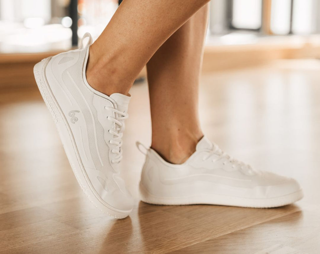 Barefoot Sneakers Be Lenka Velocity - All White - Barefoot Shoe Store