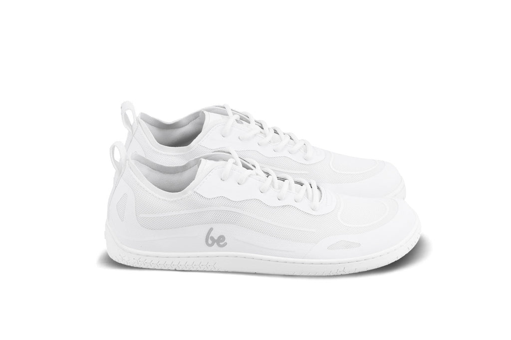 Barefoot Sneakers Be Lenka Velocity - All White - Barefoot Shoe Store