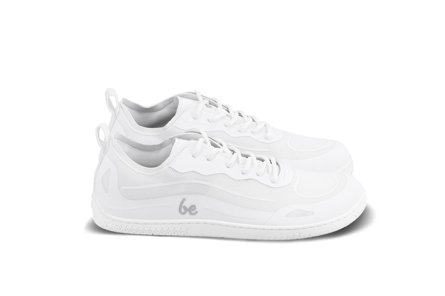 Barefoot Sneakers Be Lenka Velocity - All White - Barefoot Shoe Store