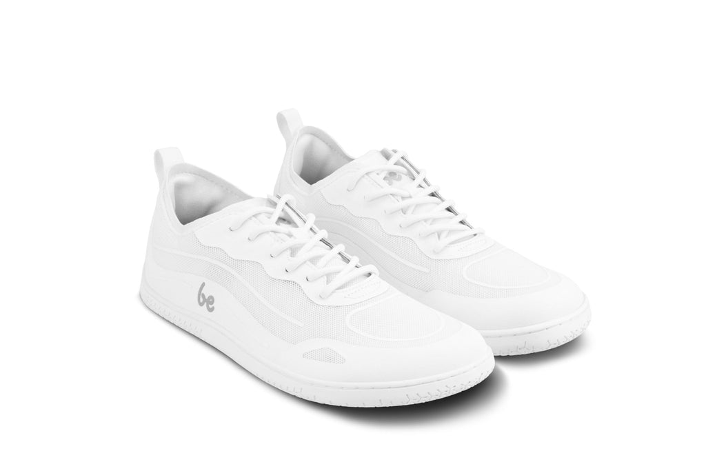 Barefoot Sneakers Be Lenka Velocity - All White - Barefoot Shoe Store