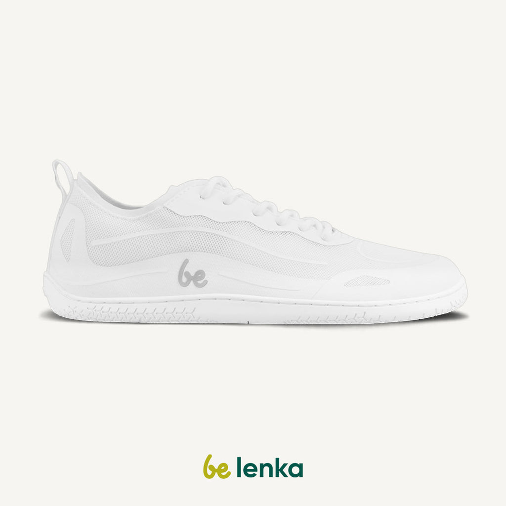 Barefoot Sneakers Be Lenka Velocity - All White - Barefoot Shoe Store