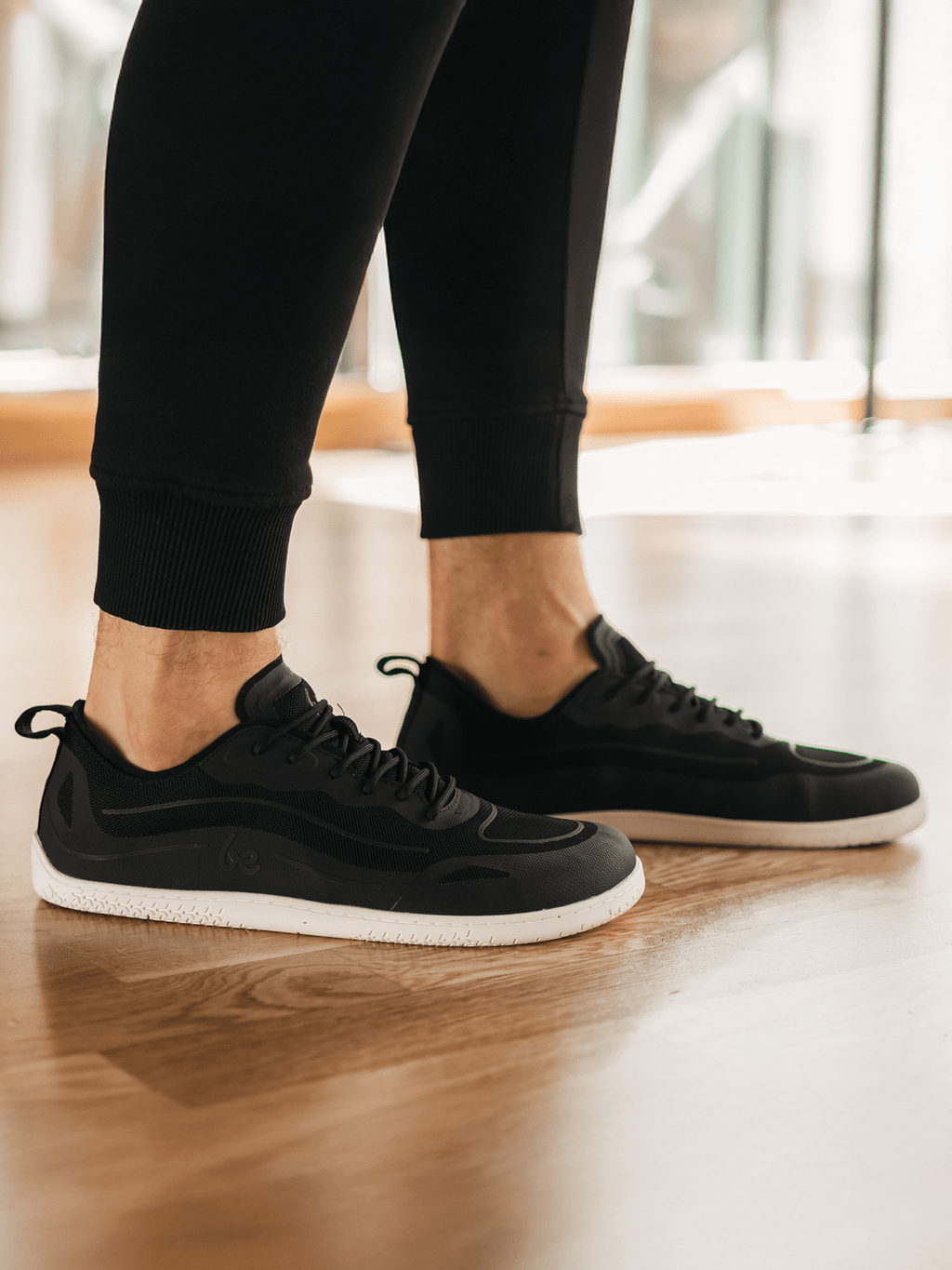 Barefoot Sneakers Be Lenka Velocity - Black - Barefoot Shoe Store