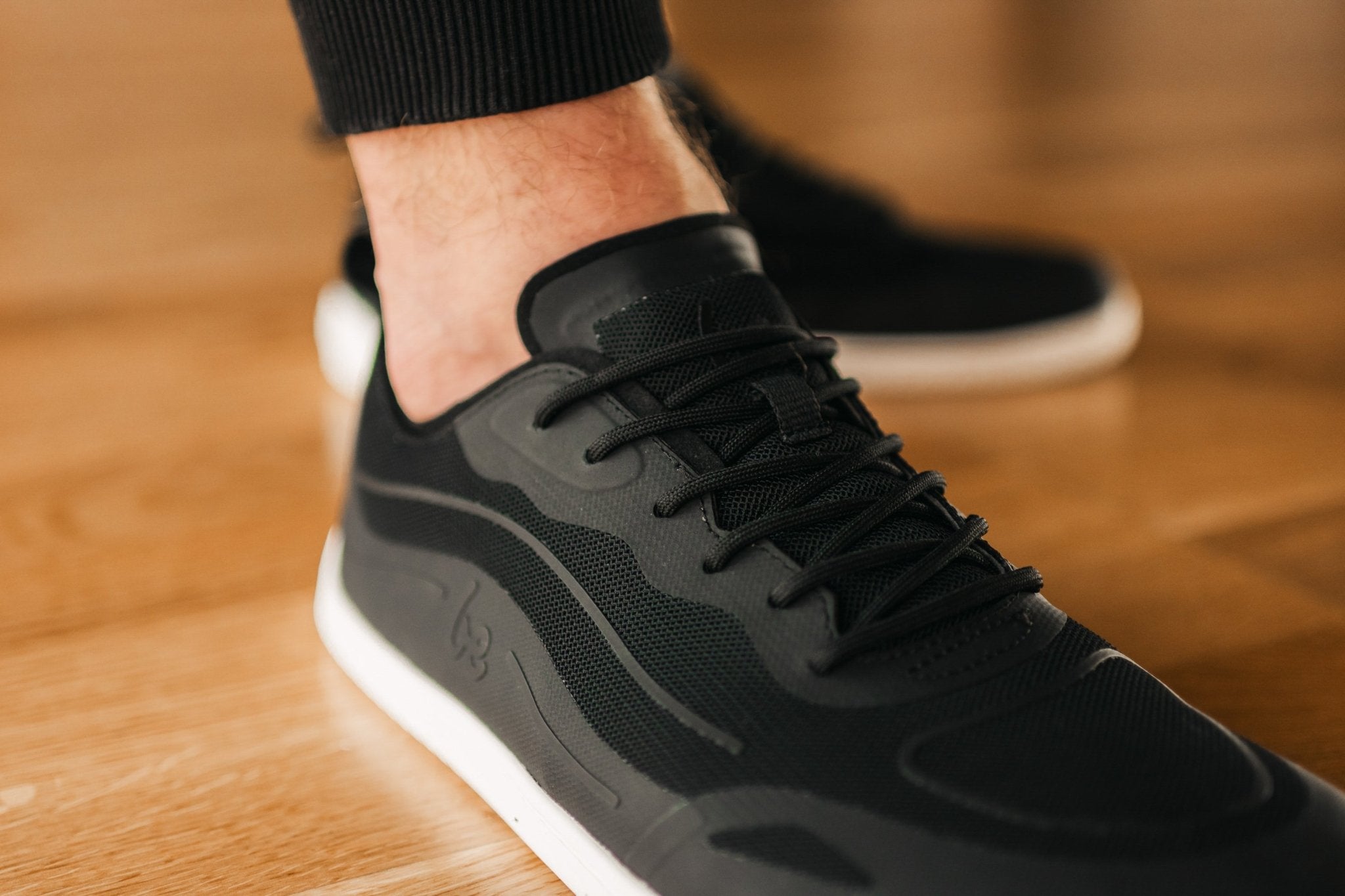 Barefoot Sneakers Be Lenka Velocity - Black - Barefoot Shoe Store
