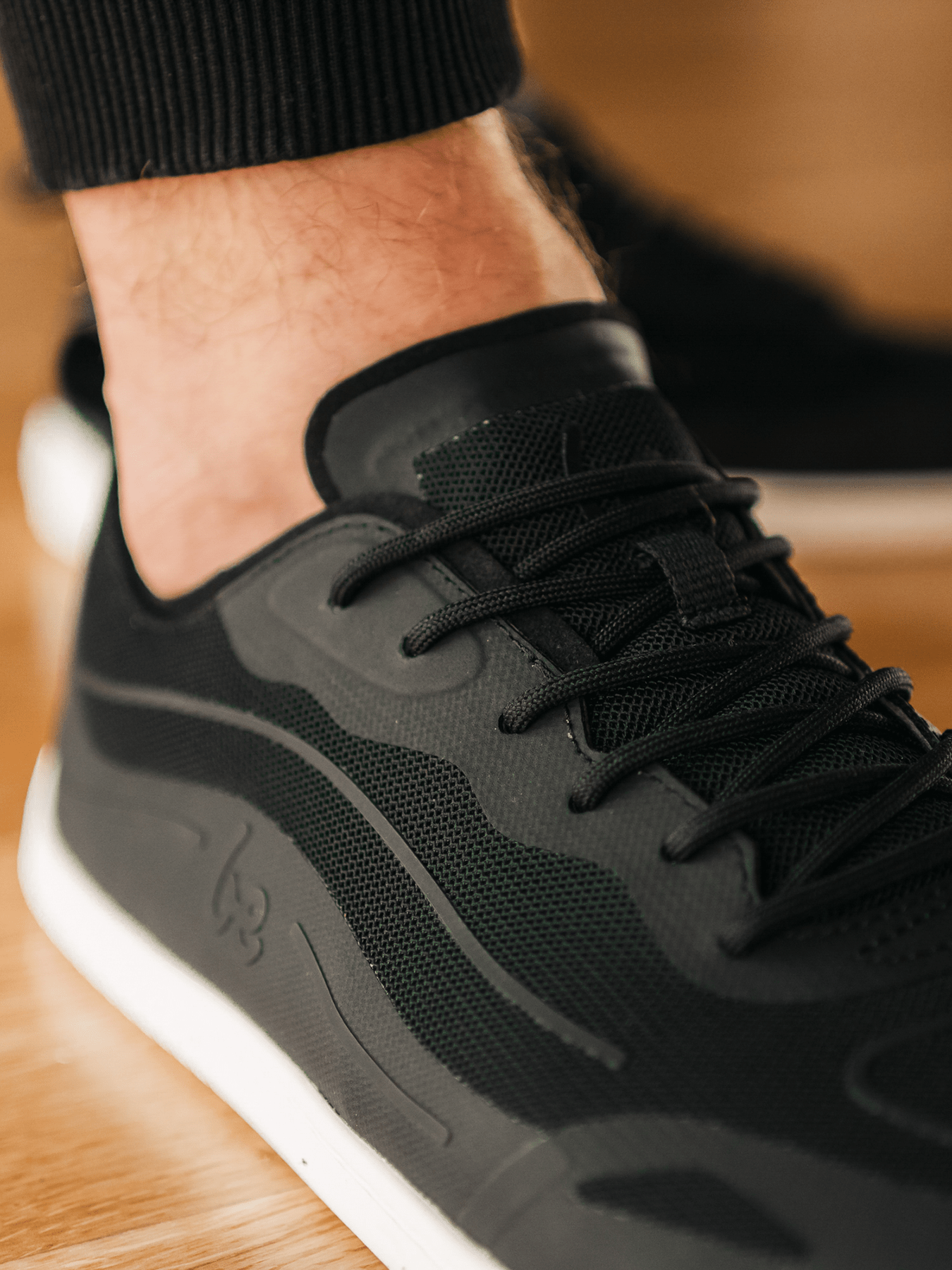 Barefoot Sneakers Be Lenka Velocity - Black - Barefoot Shoe Store