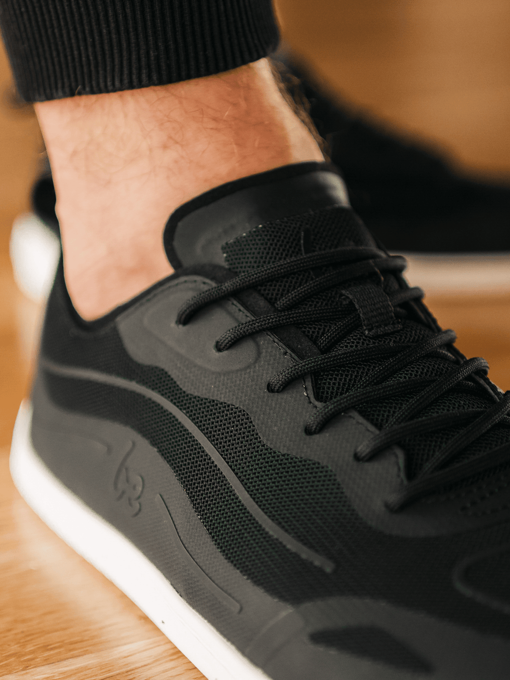 Barefoot Sneakers Be Lenka Velocity - Black - Barefoot Shoe Store