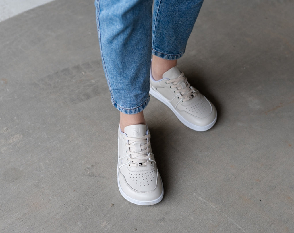 Barefoot Sneakers Barebarics Arise - Cream White