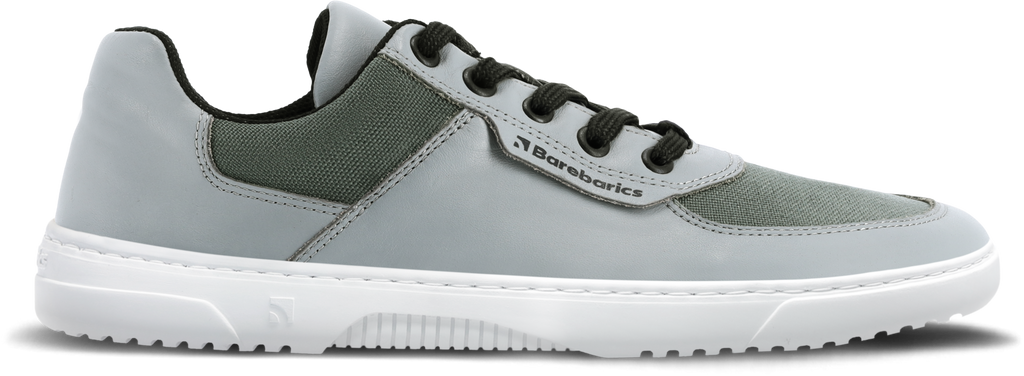Barefoot Sneakers Barebarics Bravo - Grey & White