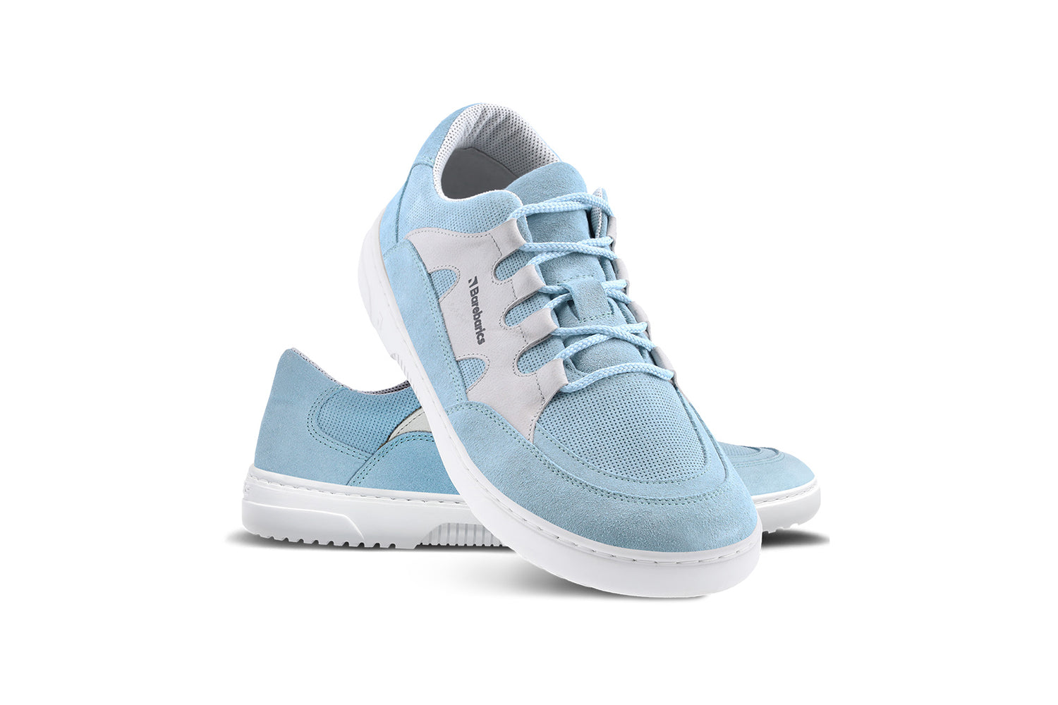 Barefoot Sneakers Barebarics Evo - Light Blue & White