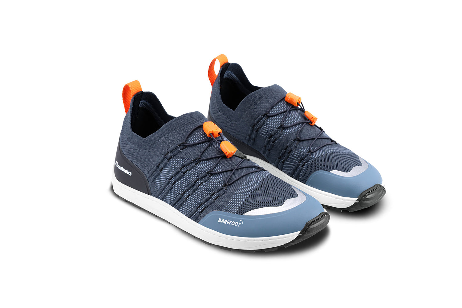 Barefoot Sneakers Barebarics Voyager - Dark Blue & White