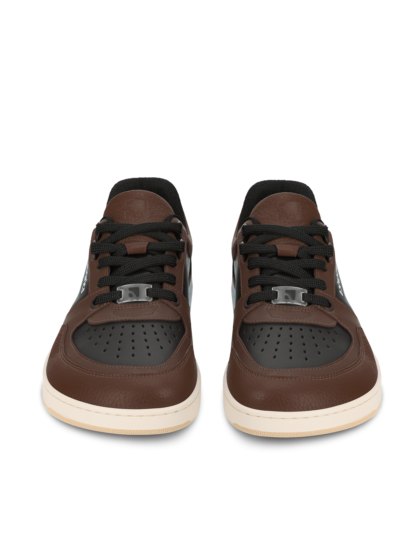 Barefoot Sneakers Barebarics Wave - Black & Dark Brown