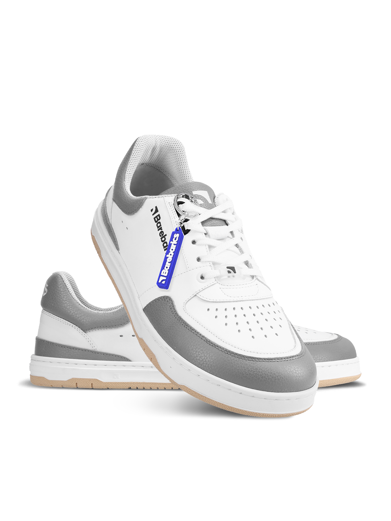 Barefoot Sneakers Barebarics Wave - White & Grey