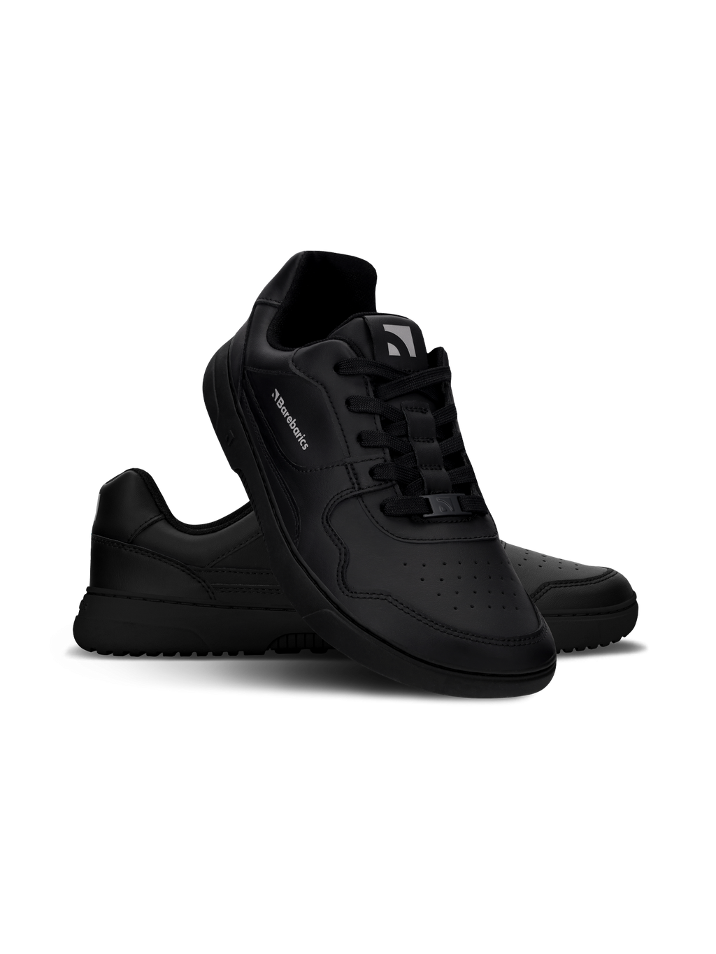 Barefoot Sneakers Barebarics Zing - All Black - Leather