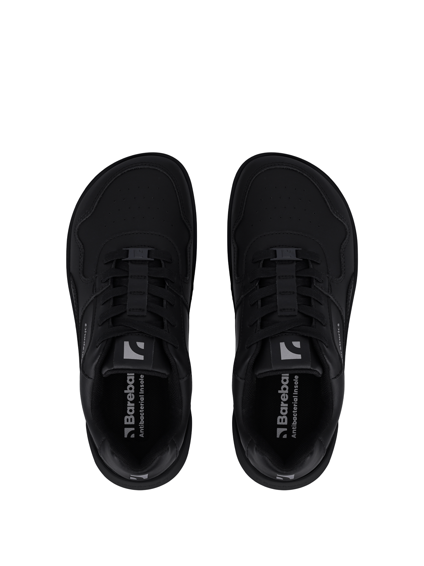 Barefoot Sneakers Barebarics Zing - All Black - Leather