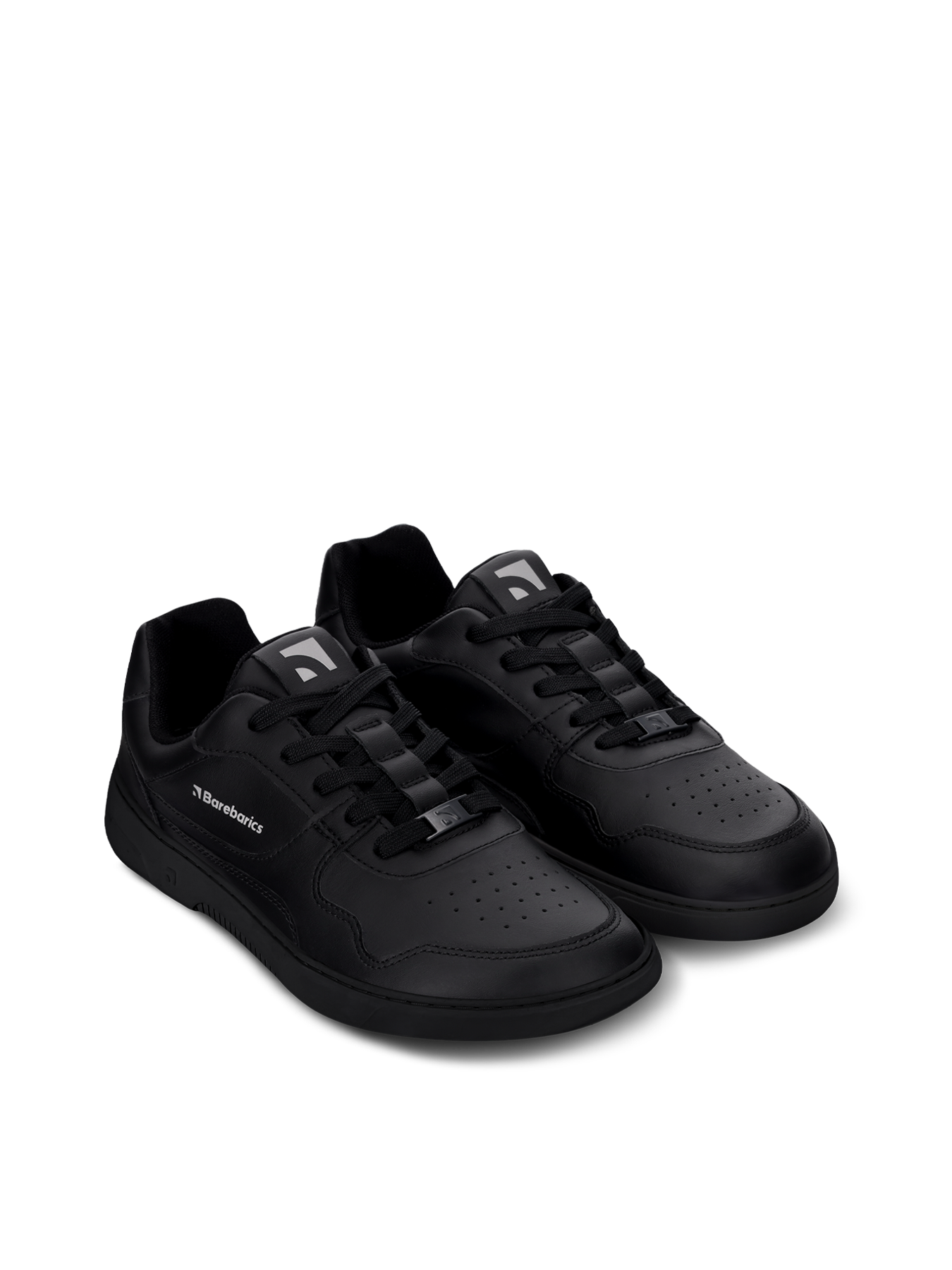 Barefoot Sneakers Barebarics Zing - All Black - Leather