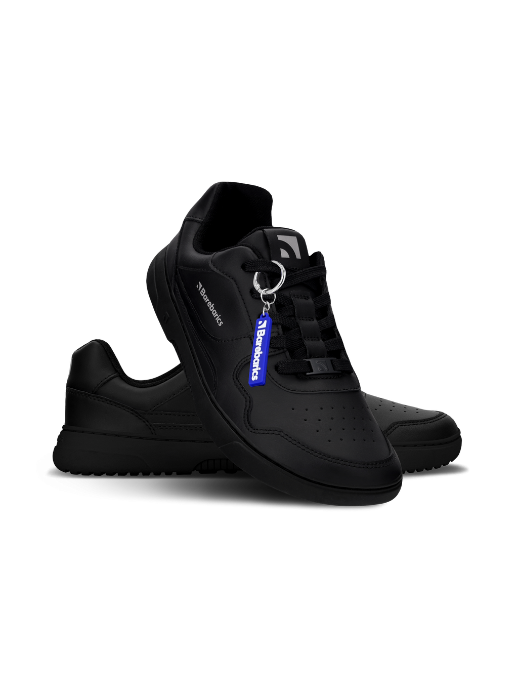 Barefoot Sneakers Barebarics Zing - All Black - Leather