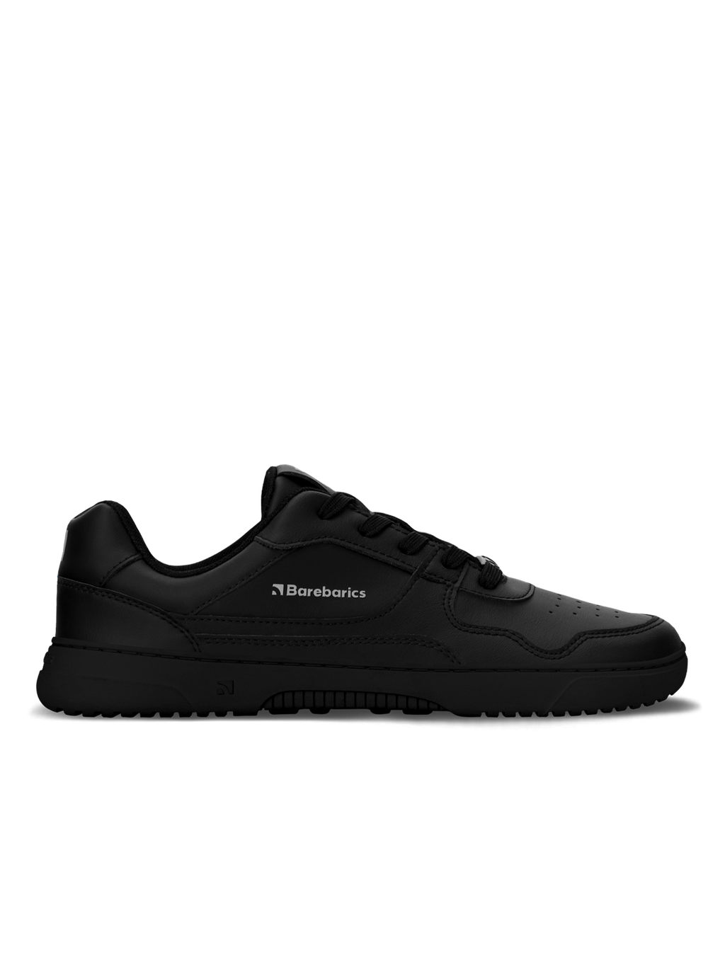 Barefoot Sneakers Barebarics Zing - All Black - Leather