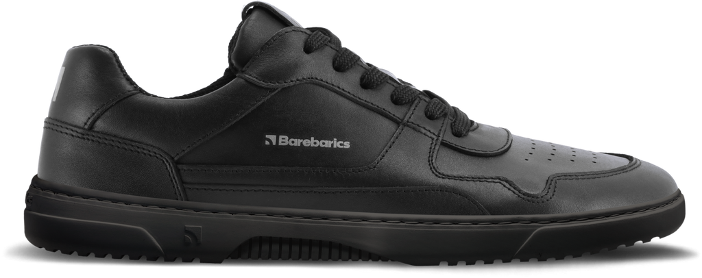 Barefoot Sneakers Barebarics Zing - Black - Leather