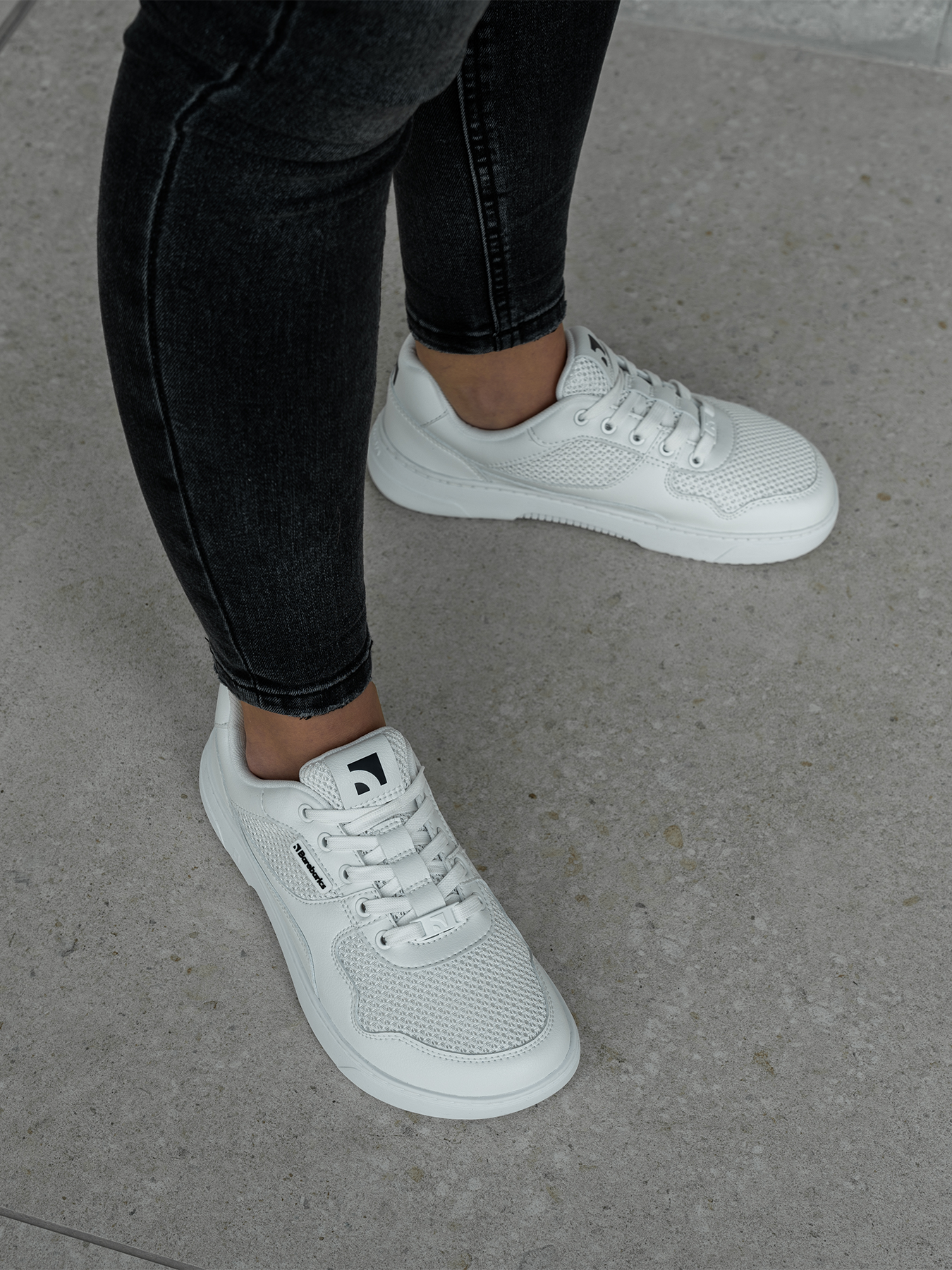 ZING: all white -leather size eu 47
