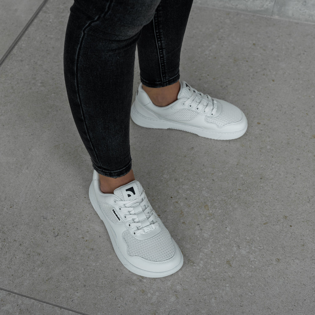 ZING: all white -leather size eu 47