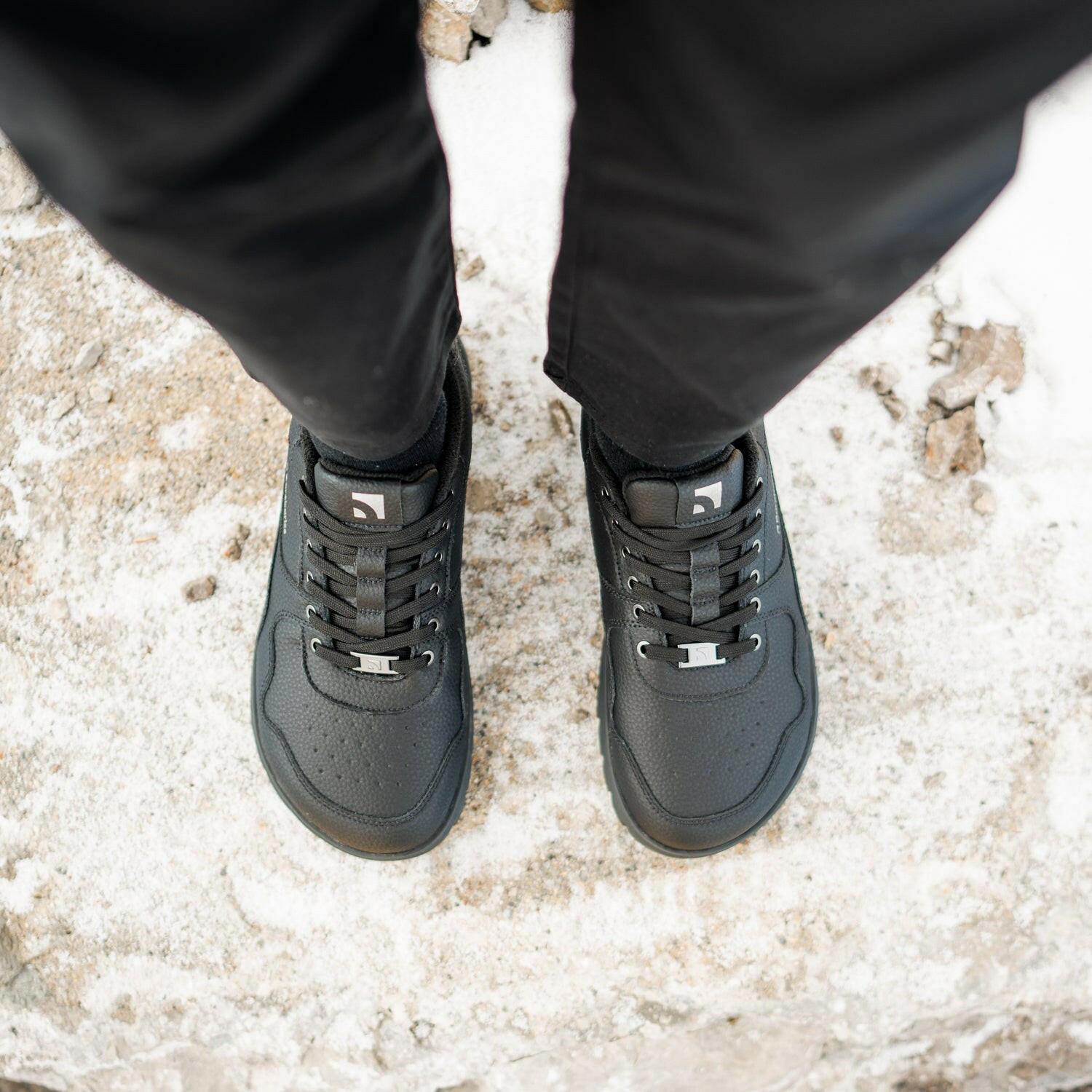 Barefoot Sneakers Barebarics Zing Frost - All Black (SALE)