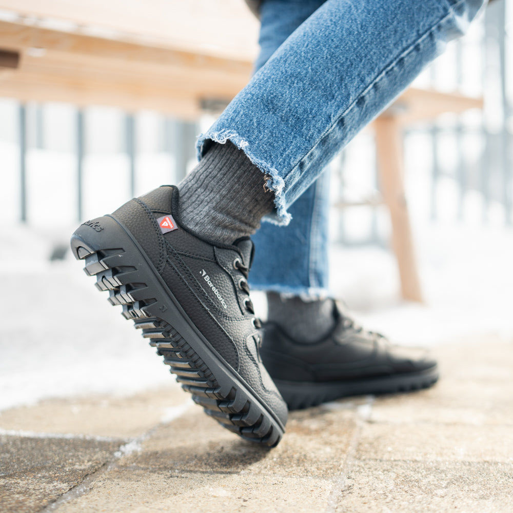Barefoot Sneakers Barebarics Zing Frost - All Black (SALE)