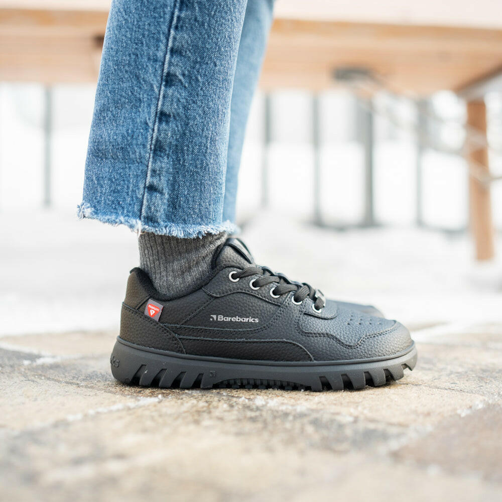 Barefoot Sneakers Barebarics Zing Frost - All Black (SALE)