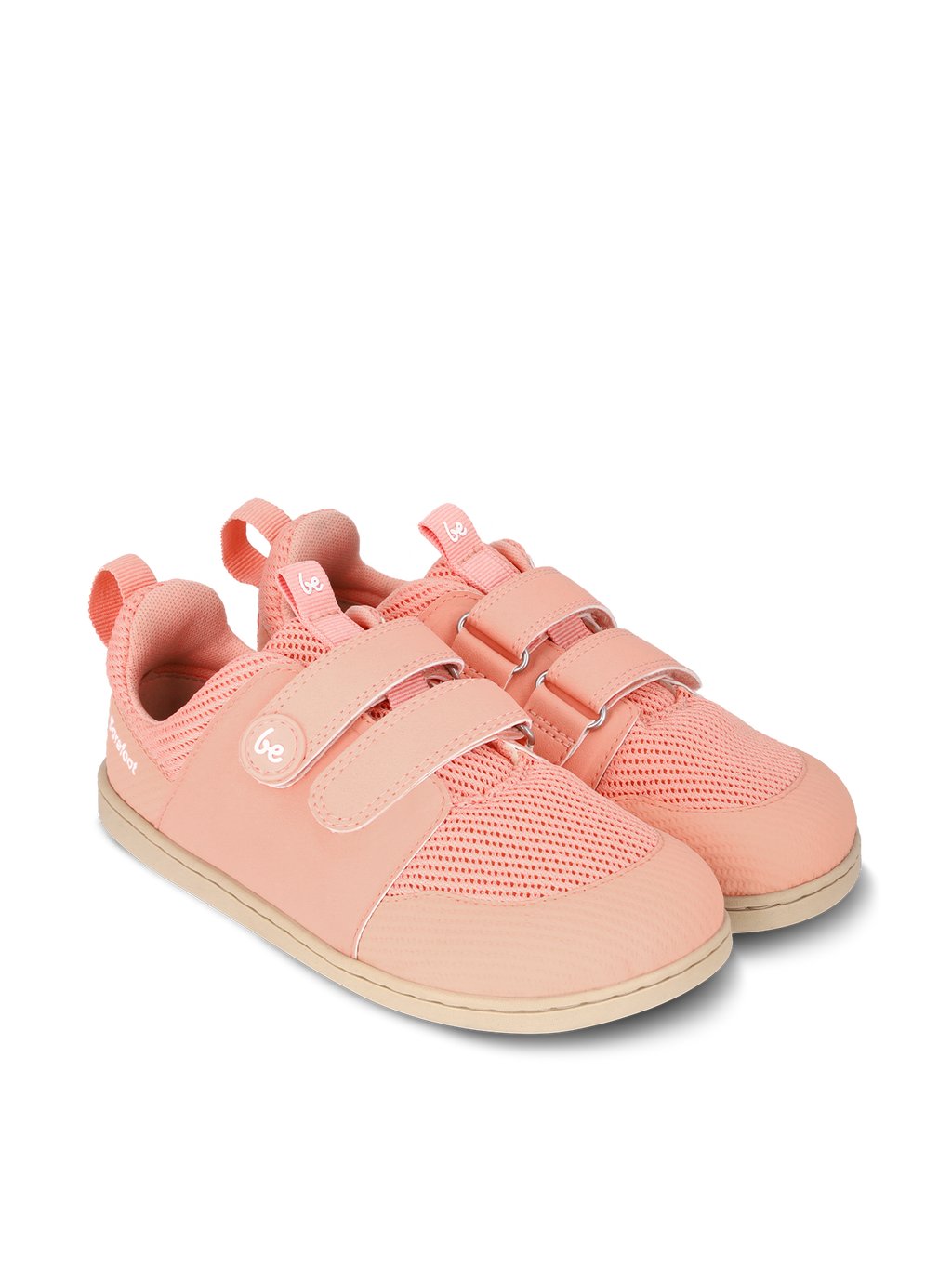 Kids barefoot sneakers Be Lenka Bounty Junior - Coral Pink