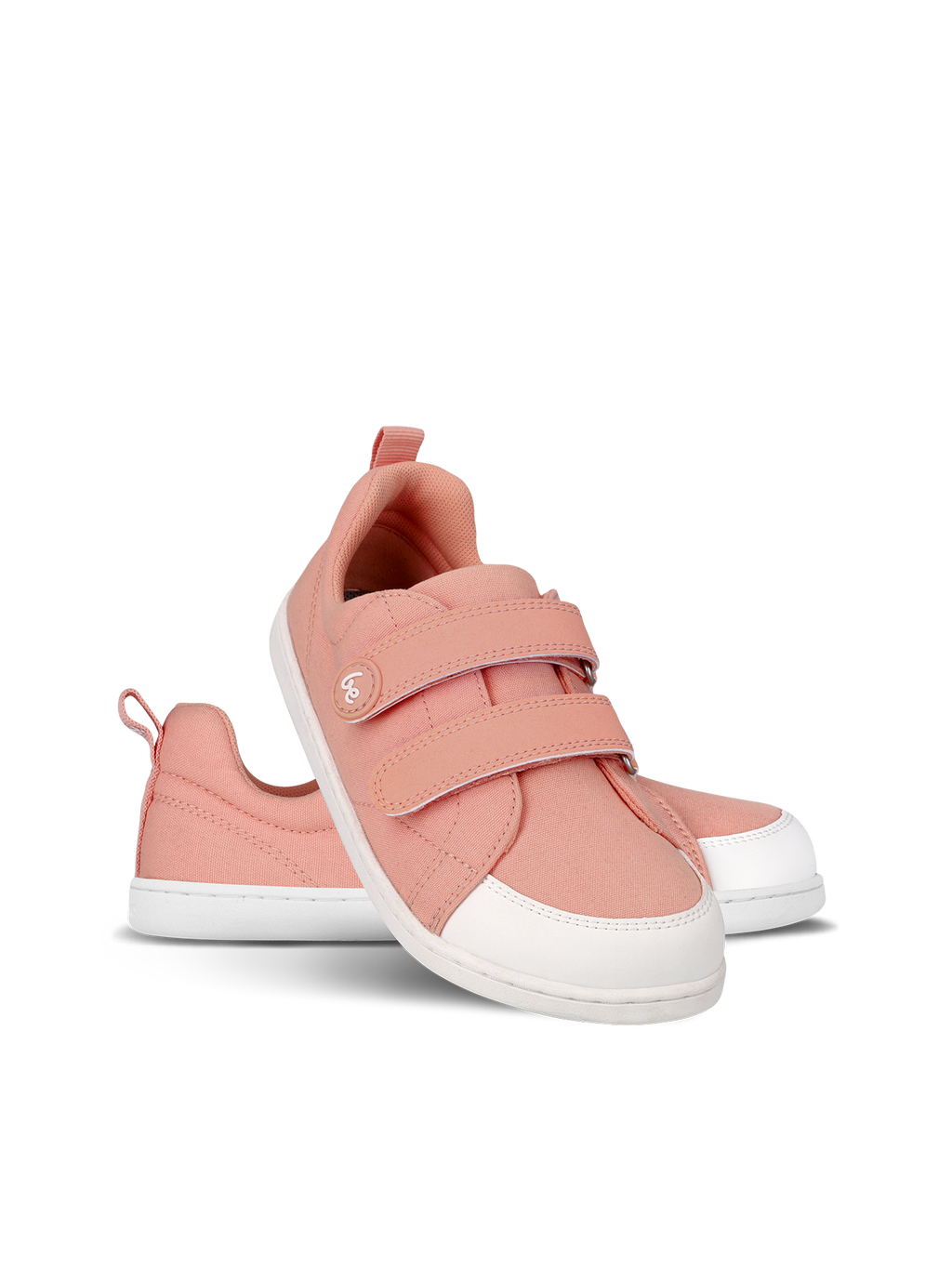 Kids barefoot sneakers Be Lenka Canvi Kids - Coral Pink