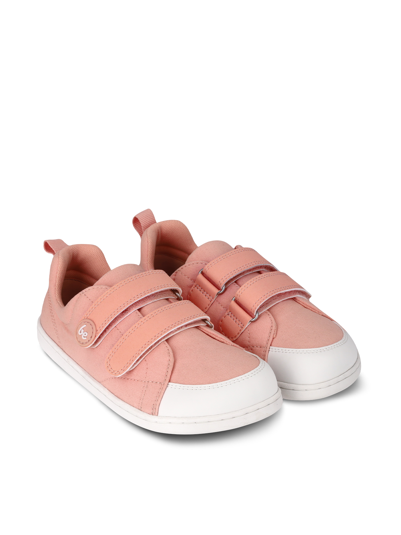 Kids barefoot sneakers Be Lenka Canvi Preschool - Coral Pink