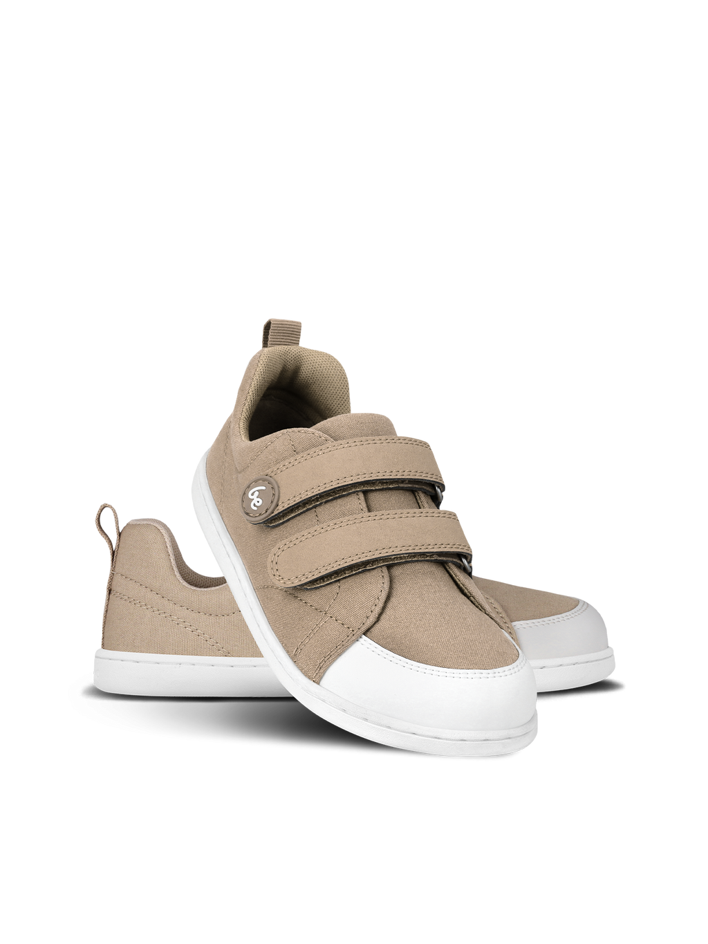 Kids barefoot sneakers Be Lenka Canvi Preschool - Light Brown
