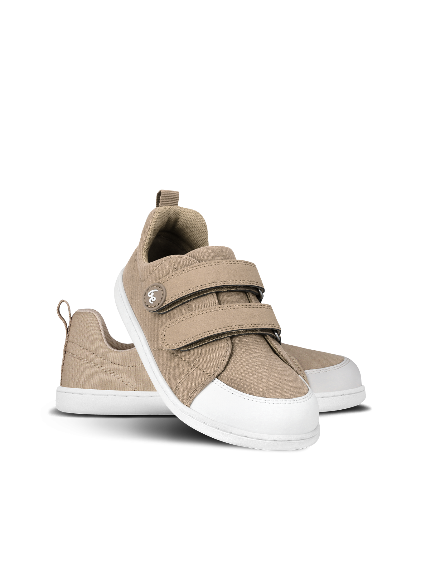 Kids barefoot sneakers Be Lenka Canvi Kids - Light Brown