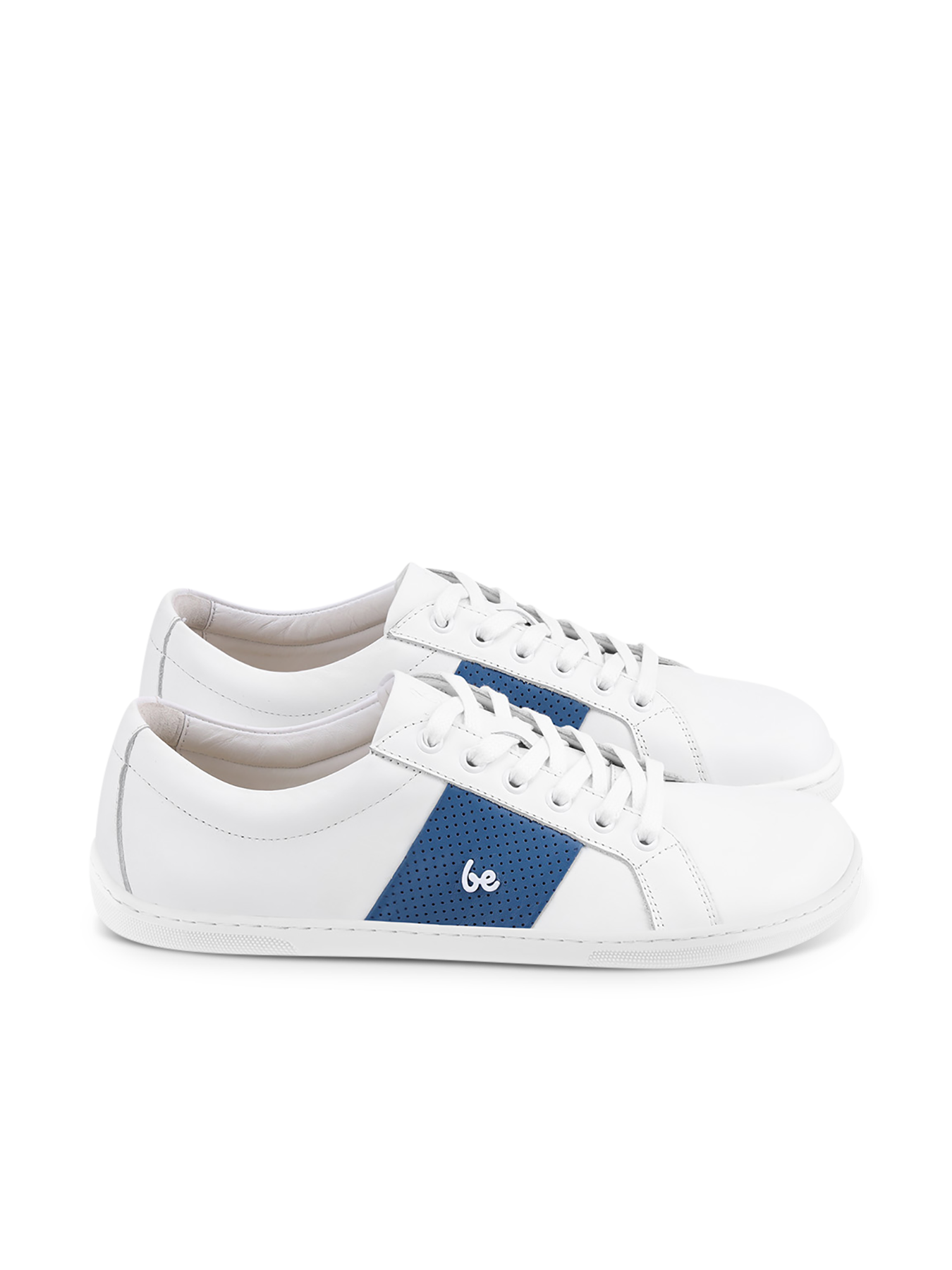 Barefoot Sneakers Be Lenka Elite - White & Dark Blue