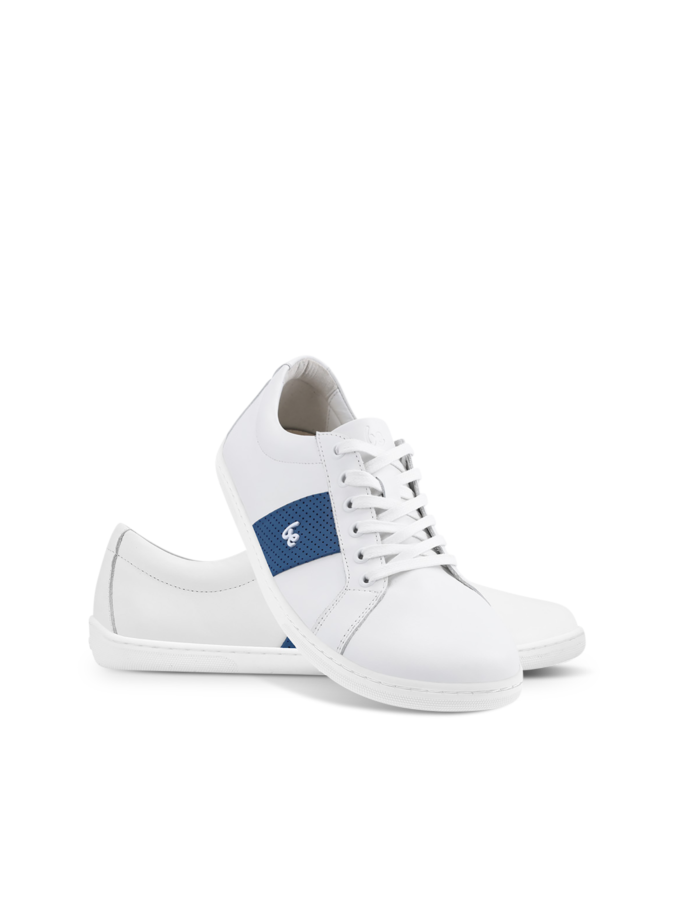 Barefoot Sneakers Be Lenka Elite - White & Dark Blue