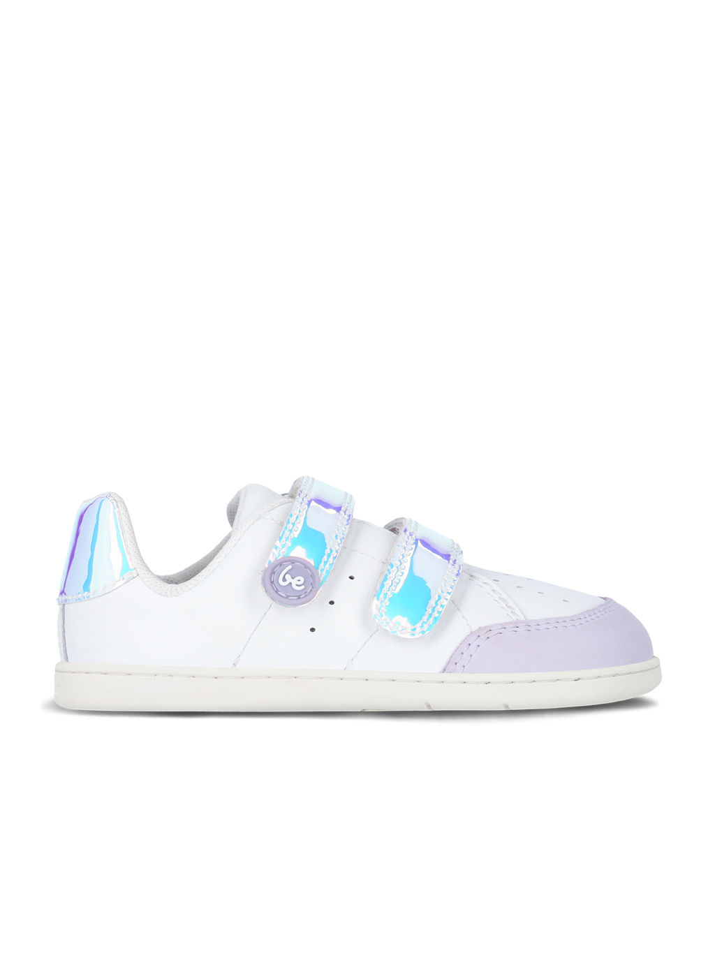 Kids barefoot sneakers Be Lenka Energise Preschool - White & Iridescent