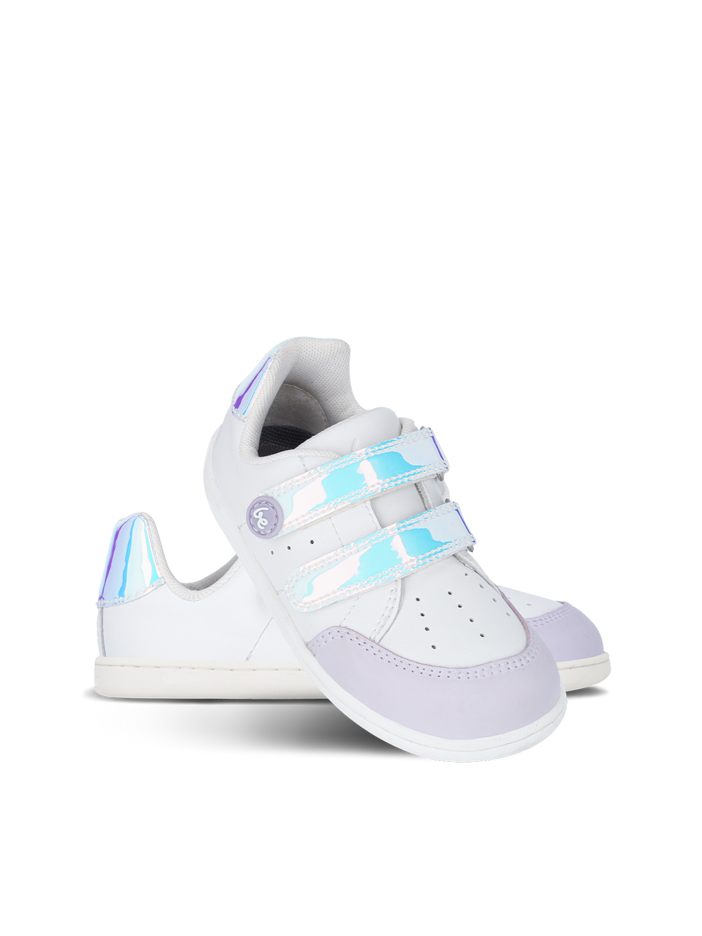 Kids barefoot sneakers Be Lenka Energise Preschool - White & Iridescent