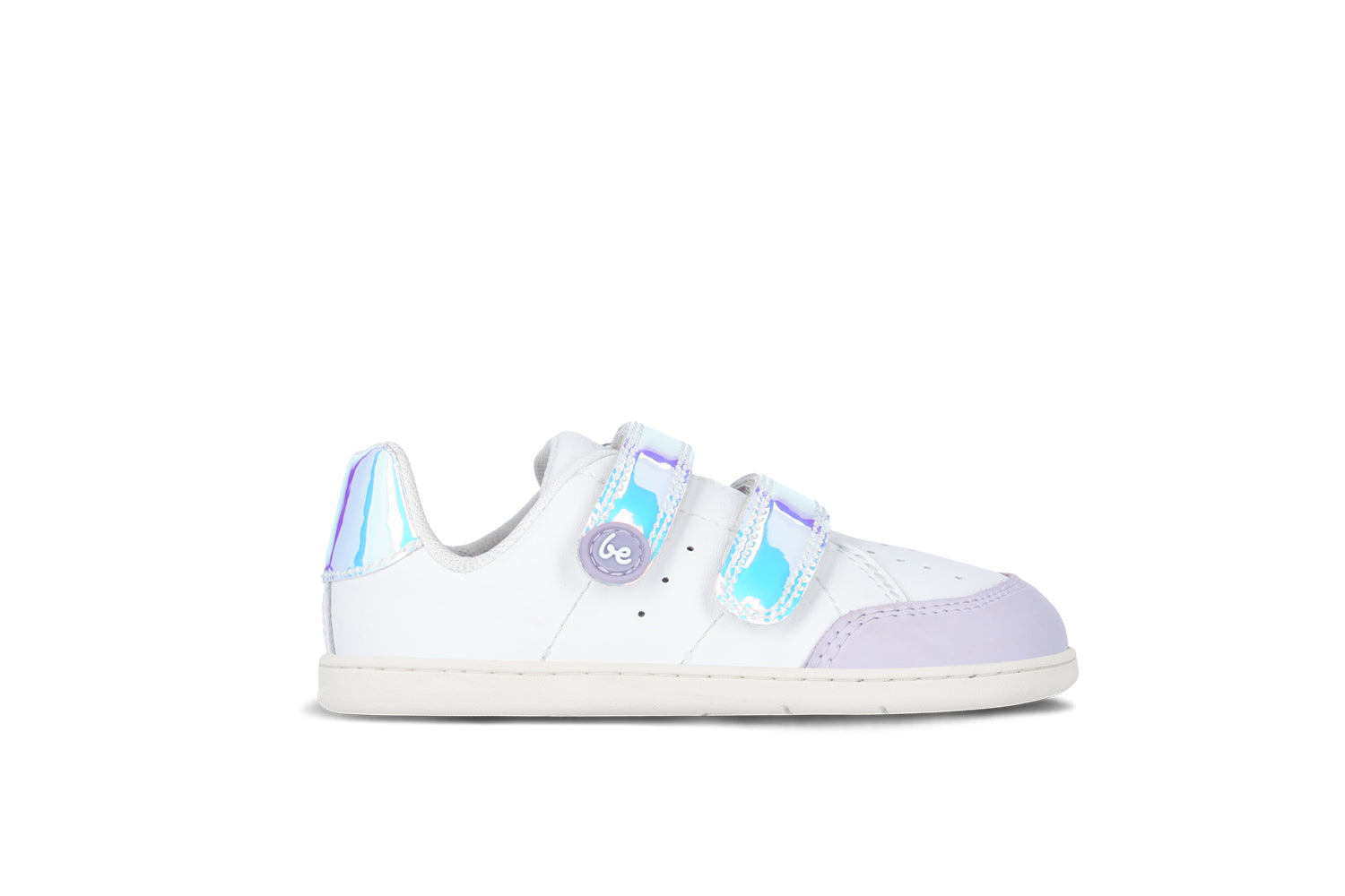 Kids barefoot sneakers Be Lenka Energise Preschool - White & Iridescent