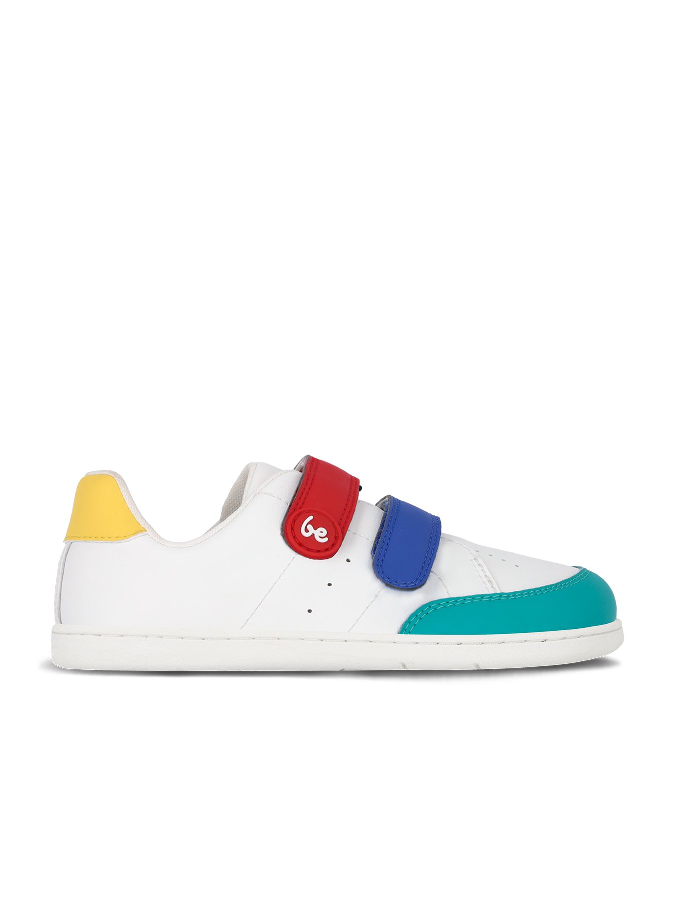 Kids barefoot sneakers Be Lenka Energise Kids - White & Multicolour