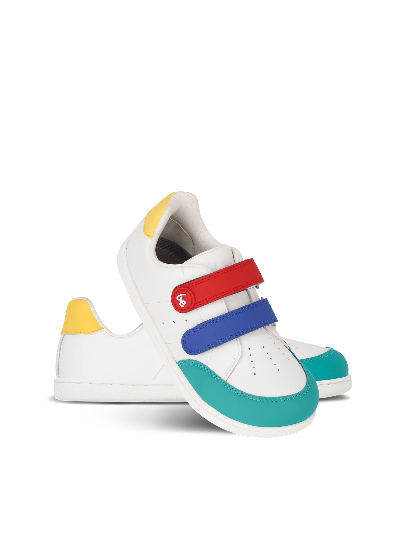 Kids barefoot sneakers Be Lenka Energise Kids - White & Multicolour