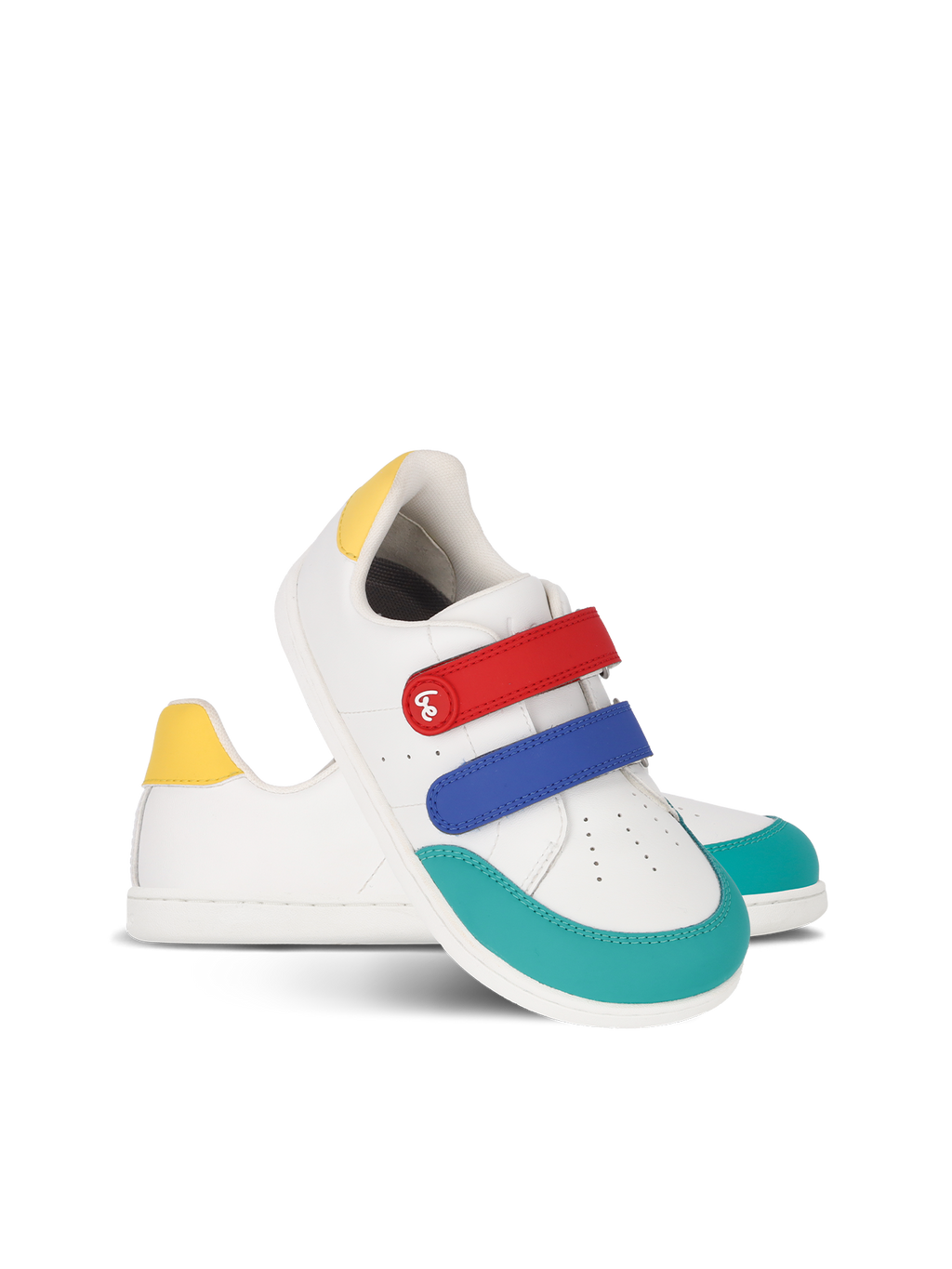 Kids barefoot sneakers Be Lenka Energise Kids - White & Multicolour