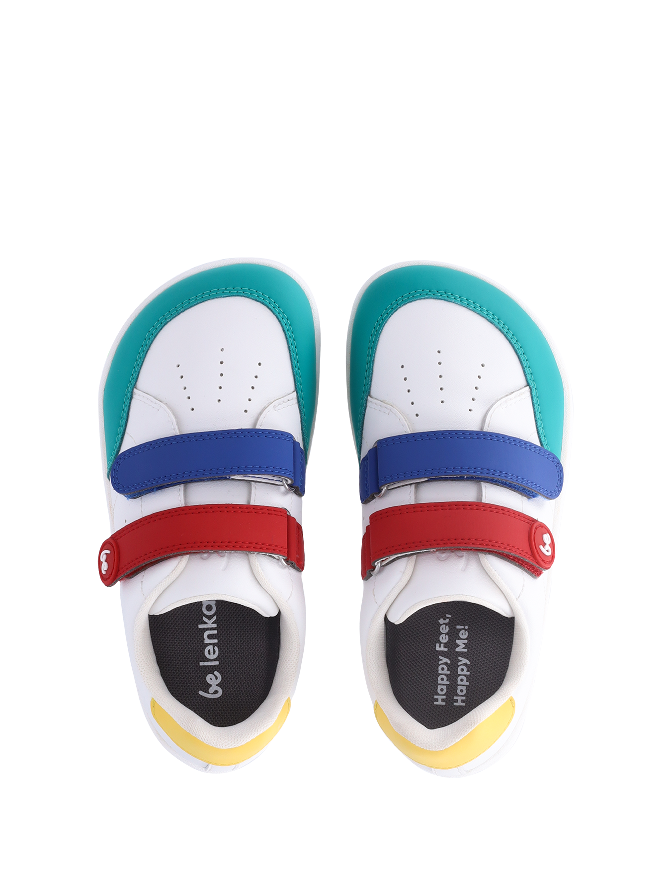 Kids barefoot sneakers Be Lenka Energise Preschool - White & Multicolour