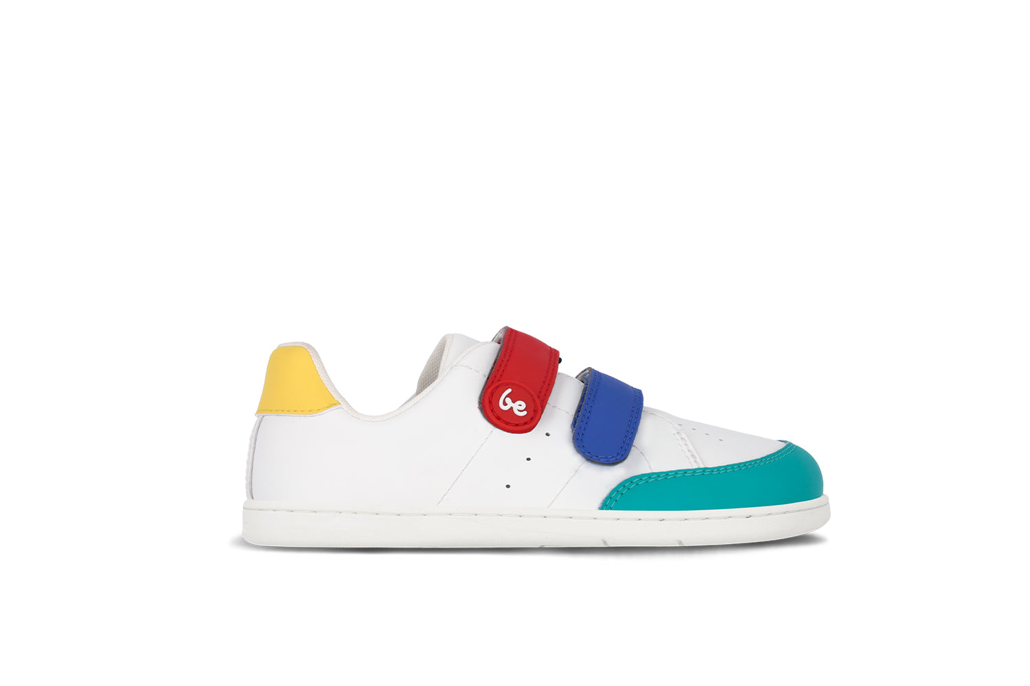 Kids barefoot sneakers Be Lenka Energise Kids - White & Multicolour