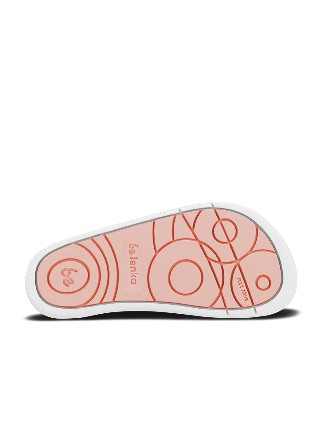 Kids barefoot sneakers Be Lenka Canvi Kids - Coral Pink