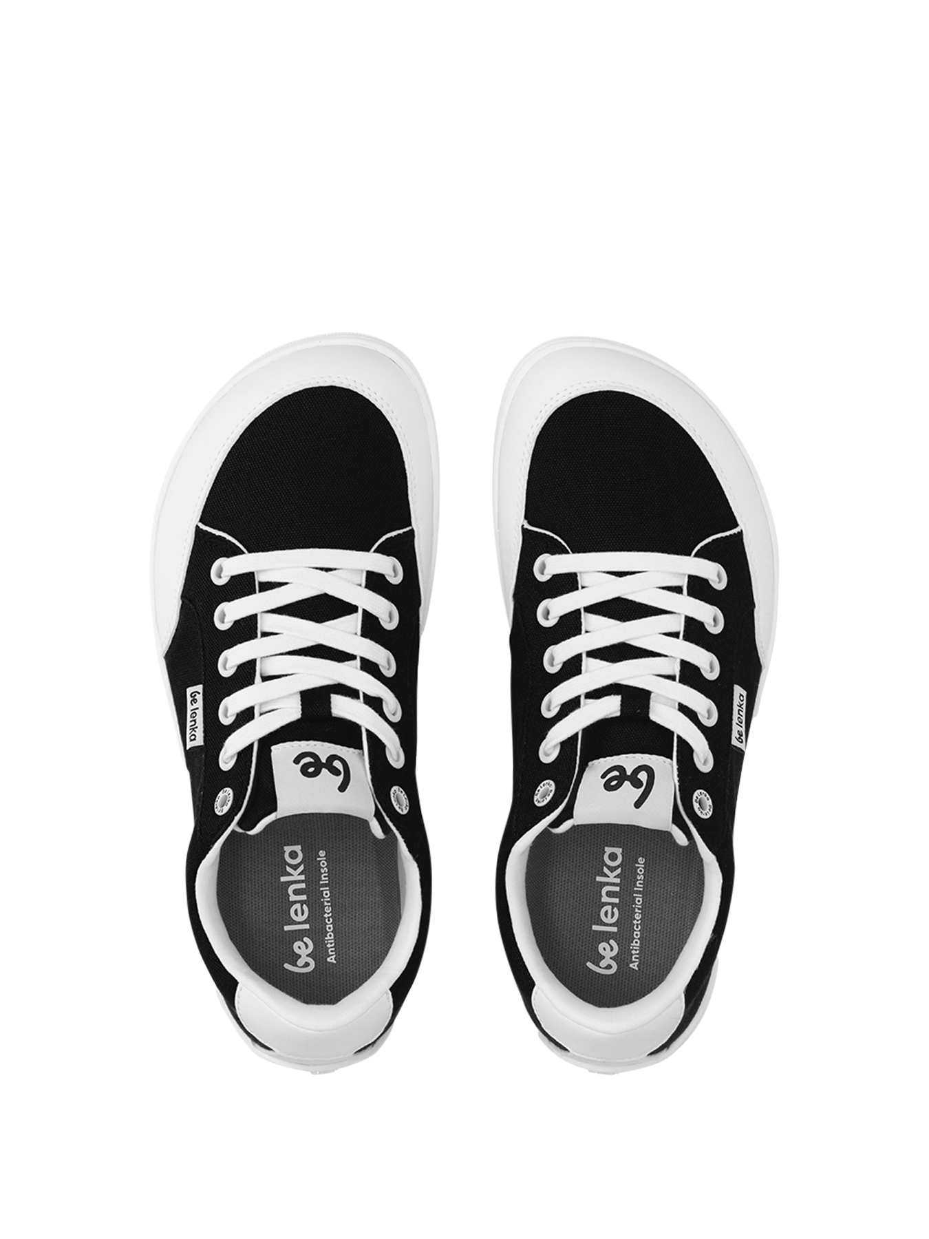 Barefoot Sneakers Be Lenka Rebound - Black & White